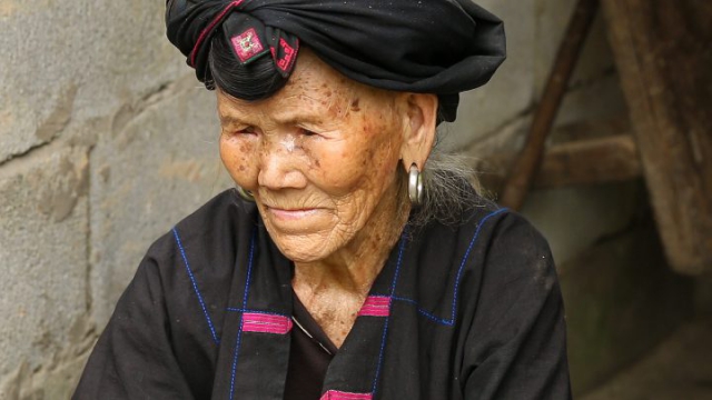 Tiantouzhai, ethnies, rizières de Longji, Guilin, Chine