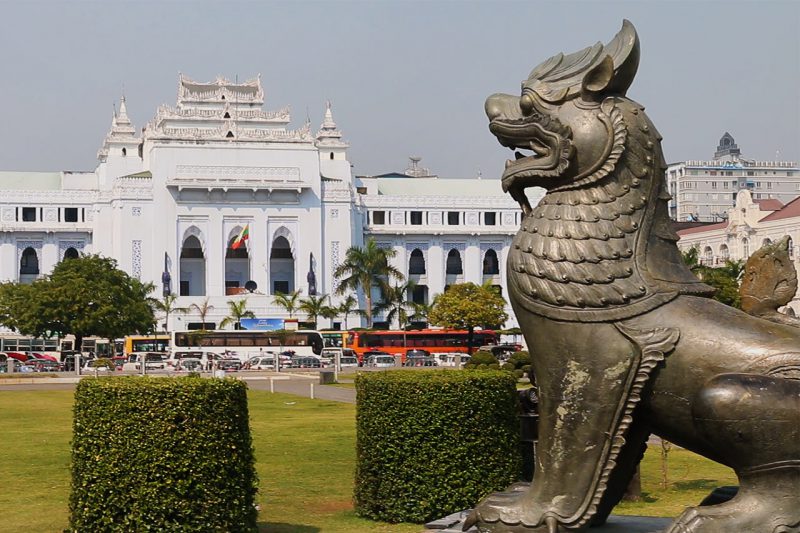yangon, centre-ville