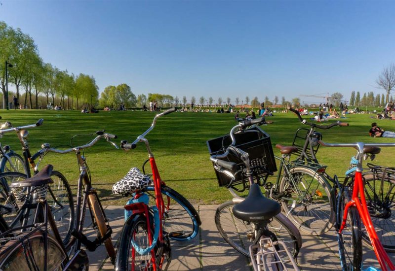 Amsterdam, vélos, Westerpark